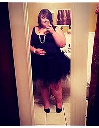 Bridesmay Falda tutú de tul para dama, estilo vintage años 50, para ballet