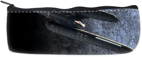 Star Trek Uss Kelvin Port View Pencil Case School Pencil Case Cosmetic Makeup Bag Storage Student Stationery Zipper Wallet