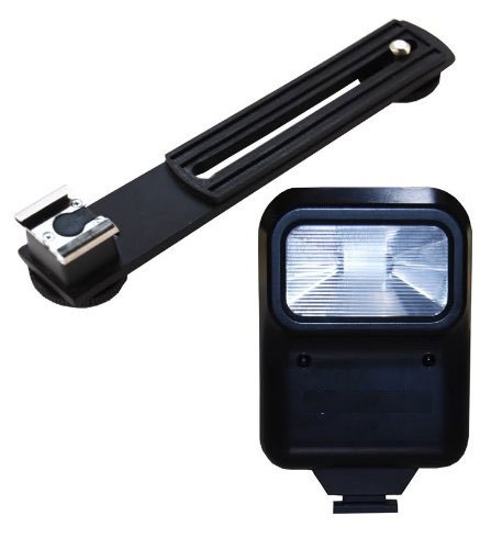 PLR Studio Series Pro Slave Flash Includes Mounting Bracket For The Sony Alpha NEX-C3, NEX-7, NEX-6, NEX-5T, NEX-5N, NEX-5R, NEX-5, NEX-3, NEX-3N, NEX-F3, ALPHA A3000, A5000, A5100, A6000, 7 II, 7S, a7, a7R Digital SLR Cameras