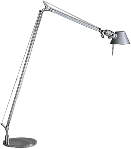 Artemide Tolomeo Reading 100W E26 Black Floor Lamp with