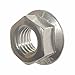 Fastenere Serrated Flange Nuts - 3/8