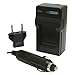 Wasabi Power Battery Charger for Panasonic VW-BC10, VW-BC10PP, VW-VBK180, VW-VBK360, VW-VBL090, VW-VBT190, VW-VBT380, VW-VBY100