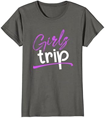 Womens Girls Trip T-Shirt XL Asphalt