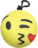 iscream Marshmallow Scented Kissy Face Emoji Squishem Backpack Charm