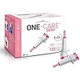 MediVena ONE-CARE PRO Safety Lancets, Top Push Button Activated, 28G x 1.5mm, 100/bx, Sterile, Gentle & Comfortable Sampling