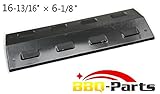 Hongso PPF301 Porcelain Steel Heat Plates, Heat Shield, Heat Tent, Burner Cover, Vaporizor Bar, and Flavorizer Bar Replacement 96301 for Select Gas Grill Models by Aussie, Charbroil and Others (16 13/16