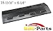 Hongso PPF301 Porcelain Steel Heat Plates, Heat Shield, Heat Tent, Burner Cover, Vaporizor Bar, and Flavorizer Bar Replacement for Select Gas Grill Models by Aussie, Charbroil and Others (16 13/16
