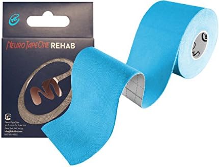 NeuroTapeOne Rehab FDA Approved Neuromuscular and Kinesiology Tape, Blue
