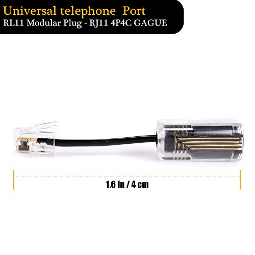 image for Telephone Cord Detangler - GOOOA Anti-tangle business phone cord detan
