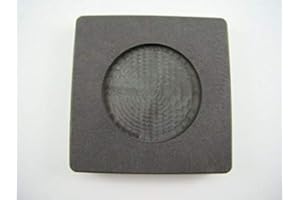 MAKE YOUR OWN GOLD BARS Silver 1 oz Round Coin Size Gold 2oz High Density Graphite Mold Bar