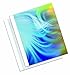 Fellowes Thermal Binding System PVC Cover, 8.5 Inch x 11 Inch, Holds 30 pages, Clear, 10 per Pack (52220)