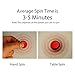 Tri Hand Spinner Aluminum Alloy Fidget Spinner Official Press Reducer Toy EDC ADD ADHD Focus Finger Playing Top Spinning Toys Killing Time, Last 3-5 Mins (Red)