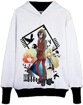 DOUJIONG Cosplay Angels of Death Ray/Zack Fashion Hoodies Sweatshirt Cotton Sweaters Costume