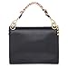 Fendi Women’s Multicolor Stitched Kan I Leather Shoulder Bag