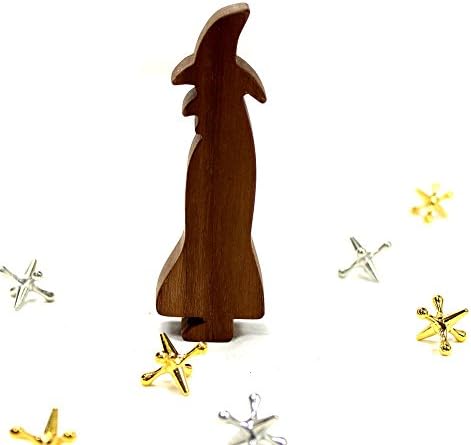 Halloween Wood Toy Witch