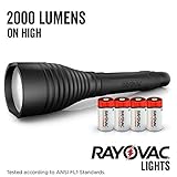 Rayovac Tactical Flashlight, 2,000 Lumens The Beast