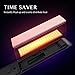 AmoVee Pro Hair Straightener 2 in 1 Flat Iron Curling Iron with Adjustable Temperature for All Hair Types, 1 Inch, Comes with Hair Comb & Clipsthumb 2