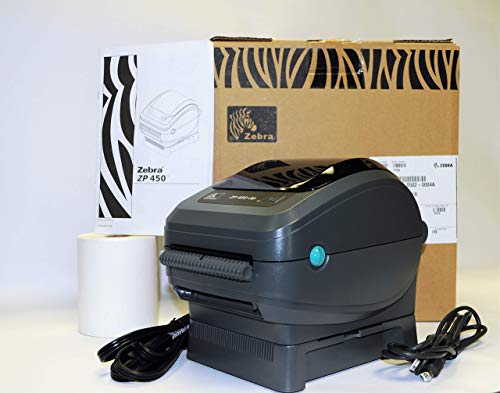 Zebra ZP450-0502-0004A CTP High Speed Direct Thermal Label Printer, Supports UPS Worldship, FedEx, Stamps, Shipworks, Shiprush and Many More (Certified Refurbished)