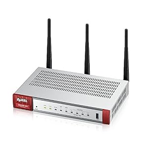 ZyXEL Next Generation VPN Firewall with 1 WAN, 1 SFP, 4 LAN/DMZ Gigabit Ports and 802.11ac/n WiFi [USG20W-VPN]