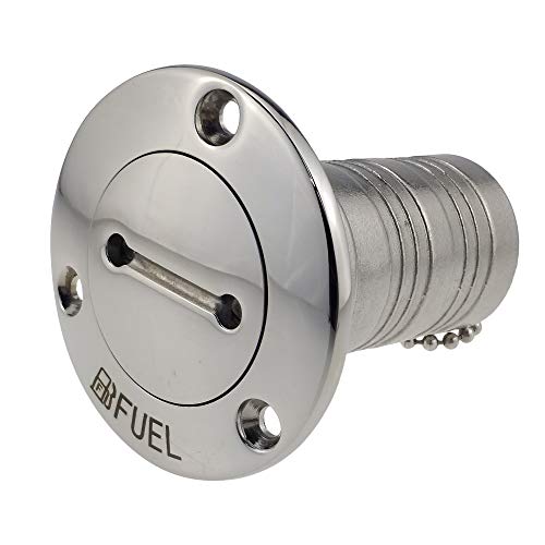 keehui Mirror- Polished 316 SS for 2''(50MM) Marine Boat Yacht Caravan Fuel Tank Deck Fill Filler with Key Cap and Key - Thumbnail 3