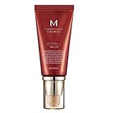Missha M Perfect Cover No.27 SPF 42/PA+++ BB Cream, Blemish Blam Honey Beige, 1.7 Ounce Korea Cosmetic Beauty, Variety Quantity Options are Available