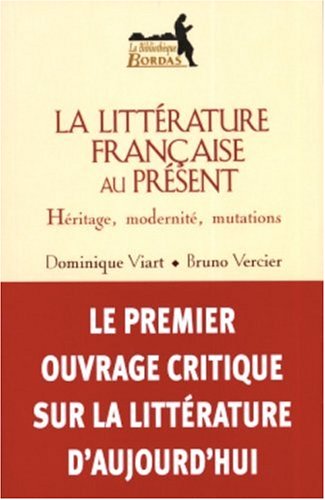La  littérature française au présent