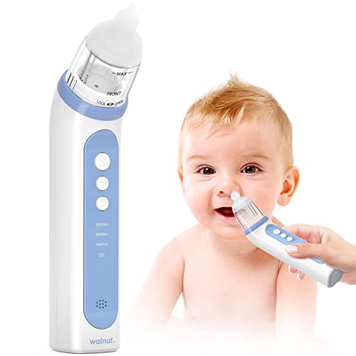 Walnut Electric Nasal Aspirator for Baby, Electric Nose Sucker with