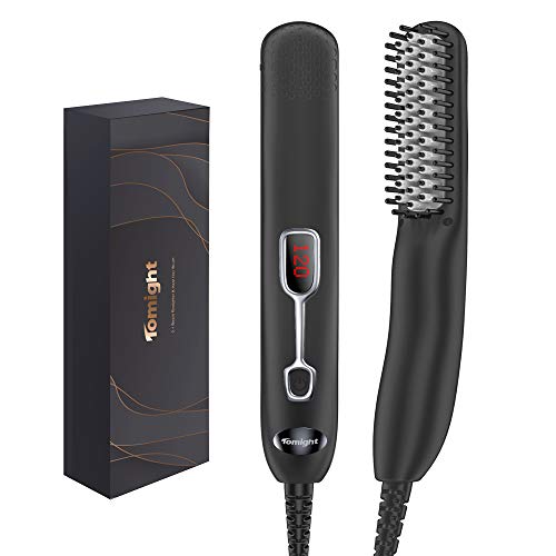 Beard Straightener Comb for Men, Tomight Ionic Heated Beards Hair