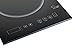 Chef's Star Touch Panel 1800W Portable Induction Cooktop Countertop Burner - 120V / 60Hz - Black