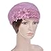 Vbiger Women's Winter Beanie Berets Hat (Purple)