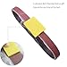 Sackorange 30 PCS Sanding Belts 1-Inch x 30-Inch 60 80 100 120 150 180 240 320 400 and 600 Grit Aluminum Oxide Sanding Belts For Belt Sander (1x30in)