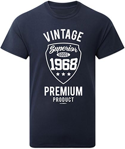 50th Birthday Gifts For Men Vintage 1968 T Shirt