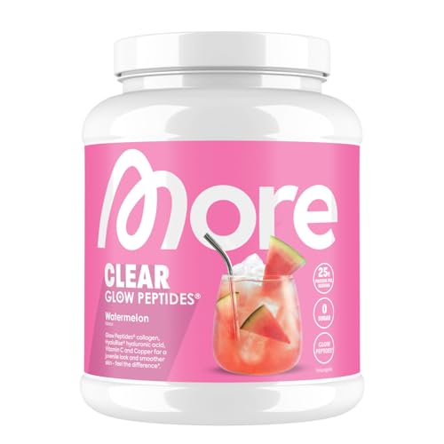MORE Clear Glow Peptides, Wassermelone, 600 g