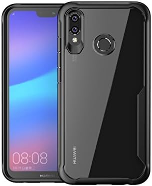 Huawei Nova 3 Case, Hybrid Shockproof Slim TOTOOSE Cover Fit Scratch Resistant Rubber Bumper Back and Protective for Huawei Nova 3 - Black