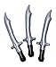 Pirate Party Supplies and Pirate Favor Toy Bundle. 241 Piece Complete Kit Featuring Pirate Themed Inflatable Swords, Tattoos, Mustaches, Eye Patches, Telescopes, Hats, and Fun Pirate Fact Card!