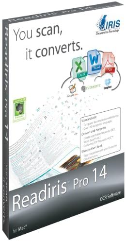I.R.I.S Readiris v.14.0 Pro OCR for Mac - 1 User