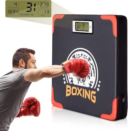 Small Boxing Mat COOLBABY Boxing Equipment,Boxing Bags Strength Tester,Wall-Mounted ...