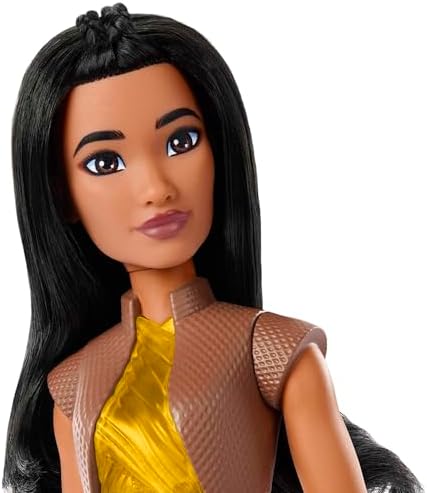 Boneca do filme disney princess raya princess raya e o último dragão, brinquedo +3 anos (mattel hlx22)