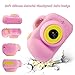RegeMoudal  Kids Camera, Kids Digital Video Camera, 1080P FHD Kids Shockproof Video Camcorder with 2 Inch IPS Screen and 16GB SD Card, Perfect Gift Choice for kids 3-10 Years Old Boys and Girls,Pink