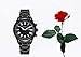 Daimon Men's Watches with Black Face Wrist Watches for Men