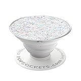 PopSockets: Collapsible Grip & Stand for Phones and Tablets - Sparkle Snow White