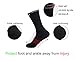 Yingdi Mens Basketball Socks, Athletic Compression Socks for Sports and Outdoor Activities -- Pack of 3 pairs