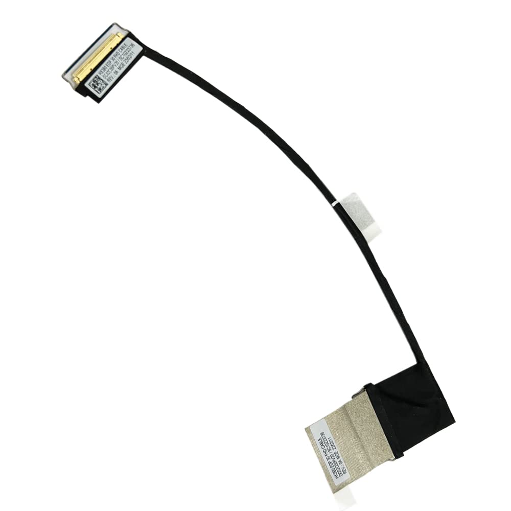 ZAHARA LCD LVDS LED Screen Flex Cable for Lenovo ThinkPad X13 Gen2 20WK 20WL 20XH 20XJ HX3B0 SC10Z23751 5C11C12505 SC10Z23750 DC02C00PW00 DC02C00PW20 Lcd cable/Screen Display Flex line（40pin）