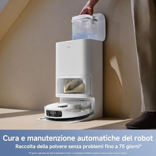 E40 Ultra Robot Aspirapolvere, Bianco