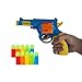 Teanfa: .45 ACP British Bull-Dog Revolver Toy Gun with Soft Bullets, Rotating Cylinder, Top Break Action, 1:1 Replica of a .45 Bull-Dog and 5 Extra Bullets