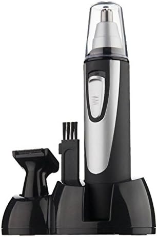 Ear Hair &amp; Nose Trimmer, Wet/ Dry Automatic Hair Nose Clipper with Two Replaceable Heads for Men and Women
