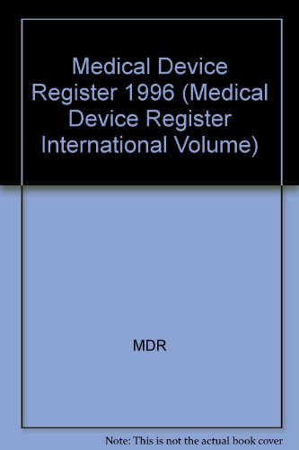 Medical Device Register 1996 (Medical Device Register International Volume)