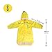 zlimigx Raincoat for Kids Rain Jacket Cute Dinosaur for Boys for Girls[S Size] Yellow