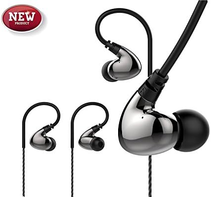 Sainyer In Ear Earbud bass noise cancelling Headphones with Dual Drivers ear buds s headphones with mic/microphone and volume Controls Sport earphones HIFI,stereo,xbox (3.5mm Jack)
