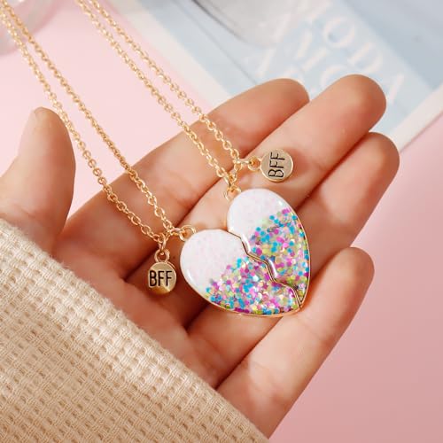 Best Friend Necklaces Half Heart Necklace Amazon Half Heart